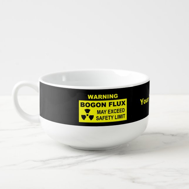 Warning: Bogon Flux Soup Mug (Right)