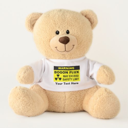 Warning Bogon Flux Teddy Bear
