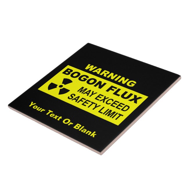 Warning Bogon Flux Tile (Side)