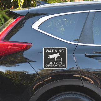 WARNING CCTV In Operation, Security Sign Sticker