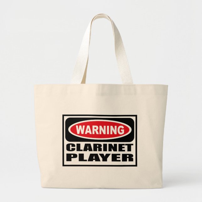 Warning CLARINET PLAYER Bag (Front)