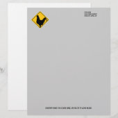 Warning; Cocky! (Front/Back)