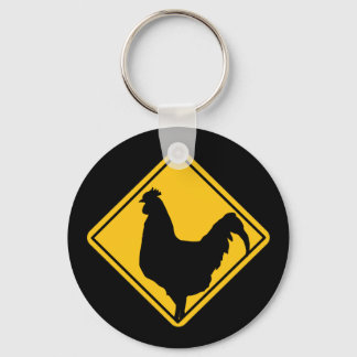 Warning; Cocky! Keychain