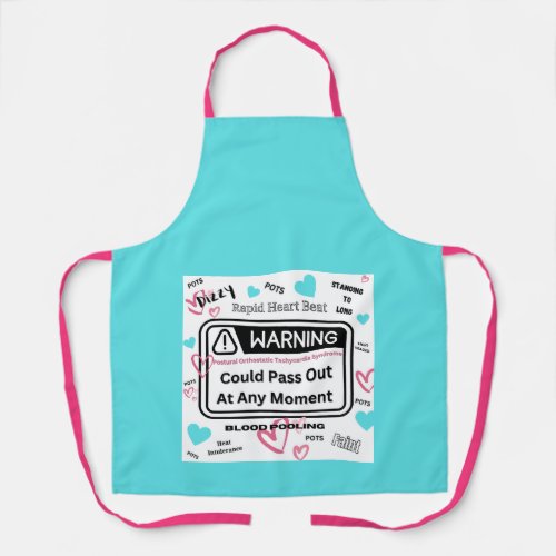 Warning Could Pass Out  Apron