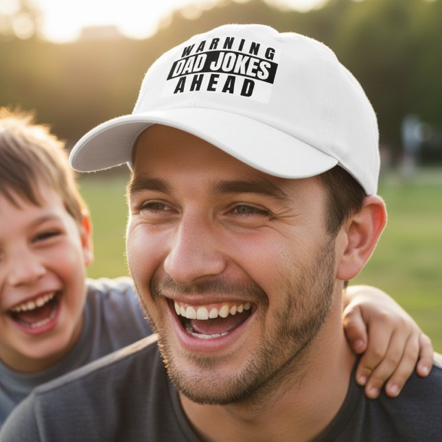 Warning Dad Jokes Ahead Hat (Warning Dad Jokes Ahead Hat
by Ricaso. For the daddy that likes to joke. Fathers day gifts)