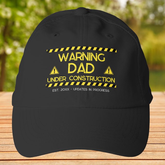 Warning Dad Under Construction Updates in Progress Performance Cap (Creator Uploaded)