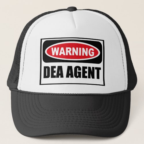 Warning DEA AGENT Hat