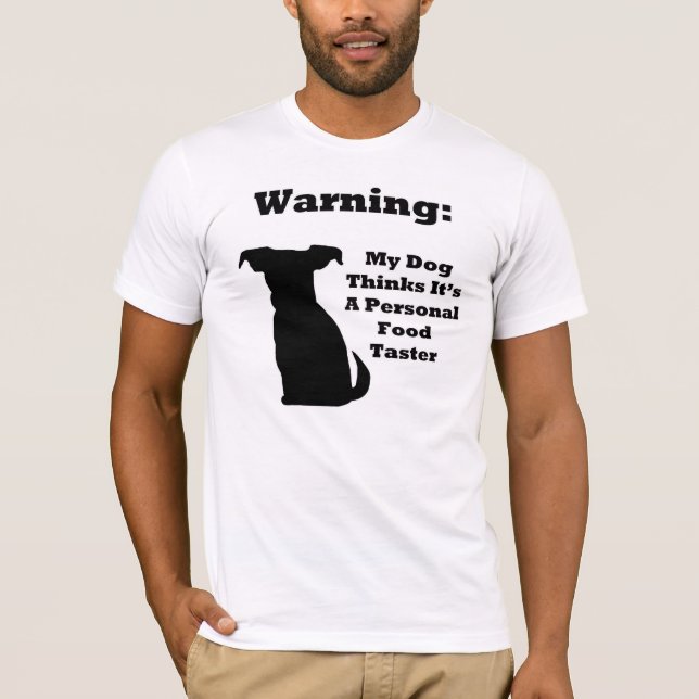 Warning Dog T-Shirt (Front)