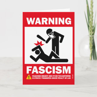 Warning: Fascism Card