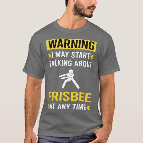 Warning Frisbee T_Shirt