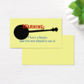 Warning: I have a banjo... (Desk)