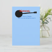 Warning: I have a banjo... (Standing Front)