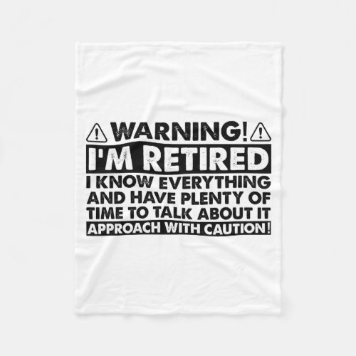 Warning Im Retired Funny Retirement Retiree 