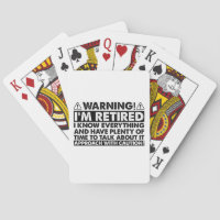 Warning I'm Retired Funny Retirement Retiree