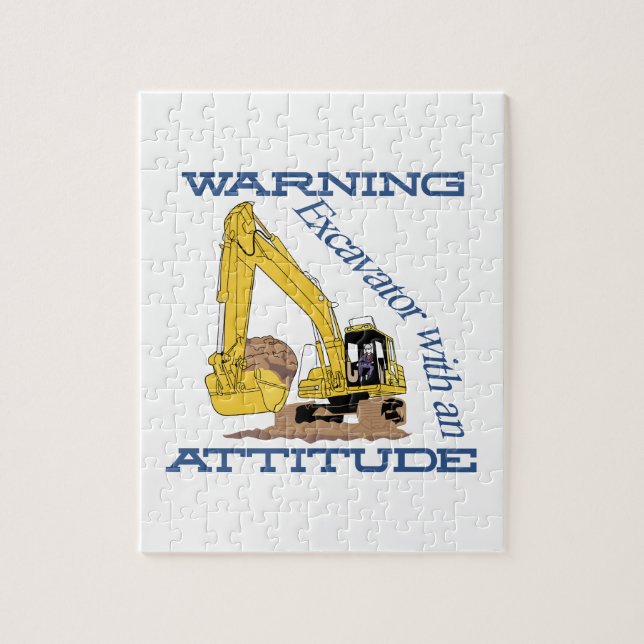 Warning Jigsaw Puzzle (Vertical)