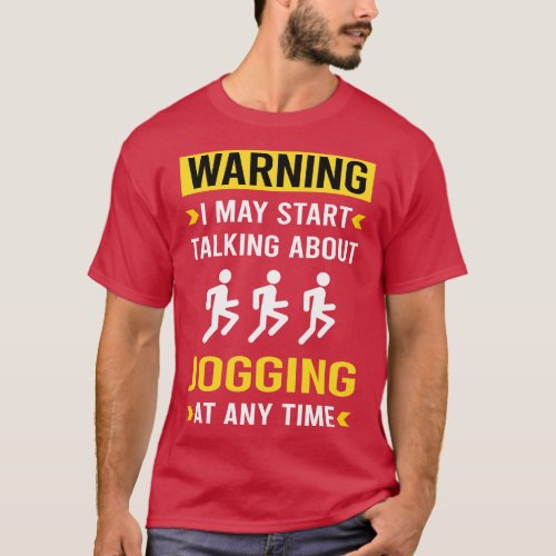 Warning Jogging Jog Jogger T_Shirt