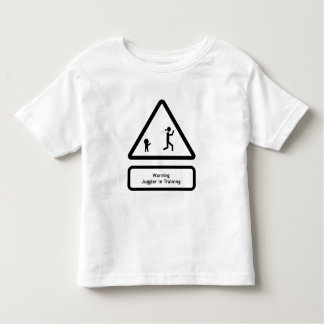 warning - juggler toddler t-shirt