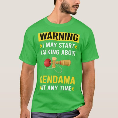 Warning Kendama T_Shirt