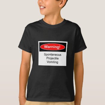 Warning Label T-shirt by ChiaPetRescue at Zazzle