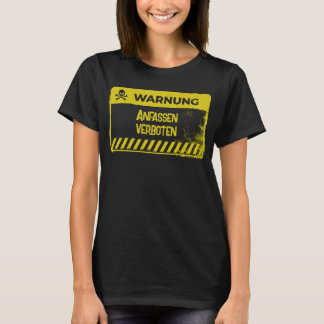 warning label yellow T-Shirt