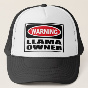 Warning LLAMA OWNER Hat