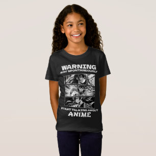 Warning may spontaneously talk about anime T-Shirt