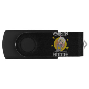 warning may start talking about anime flash drive