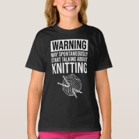 Warning - May Start Talking About Knitting