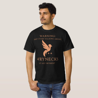 Warning May Start Talking About Wrynecks Birder T-Shirt