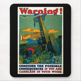 Warning! Mouse Pad