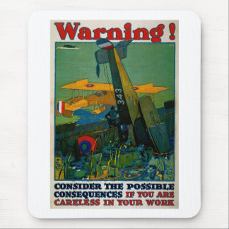 Warning! Mouse Pad
