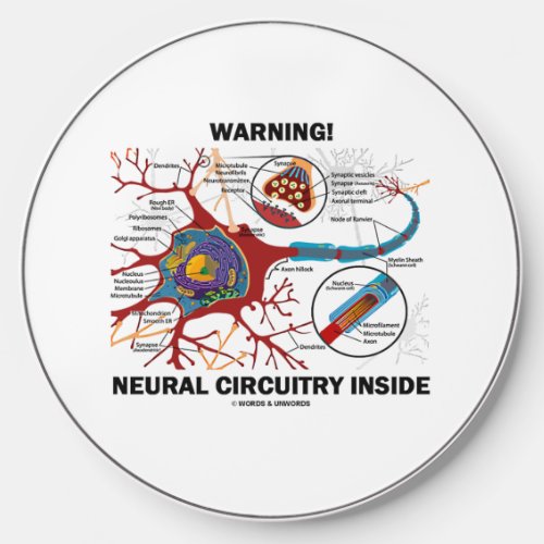 Warning Neural Circuitry Inside Wireless Charger