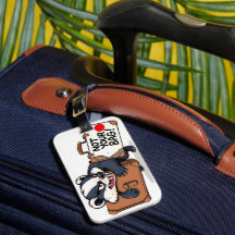 Warning Not Your Bag Don't Touch