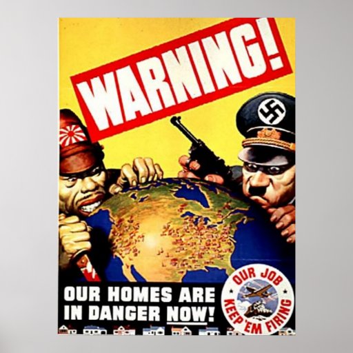 WARNING! Our Homes Are in Danger Now! Poster | Zazzle