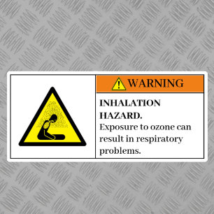 Warning/Ozone Warning Label