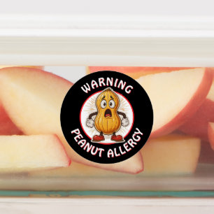 Warning Peanut Allergy Alert   Labels