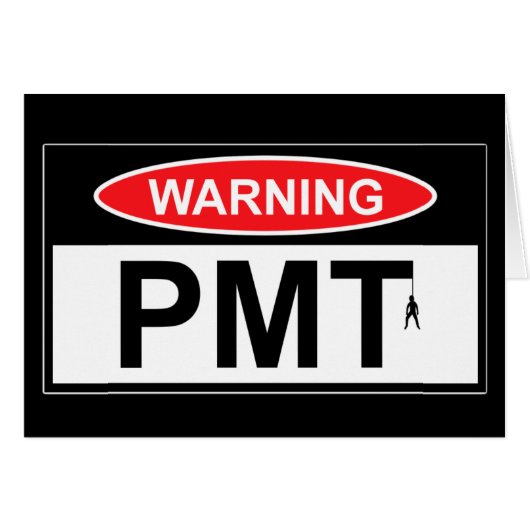 Warning PMT Cards (Front Horizontal)