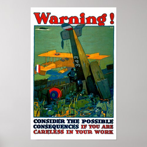 Warning Poster