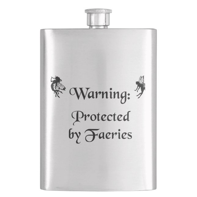 Warning: Protected by Faeries Flask (Front)