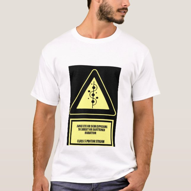 warning: proton stream T-Shirt (Front)