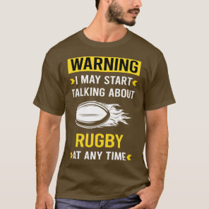 Warning Rugby T-Shirt