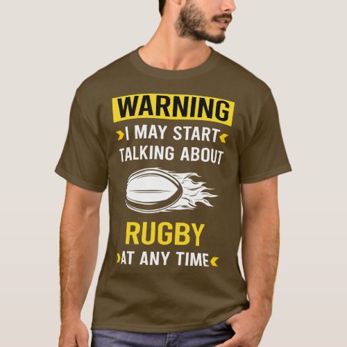 Warning Rugby T_Shirt