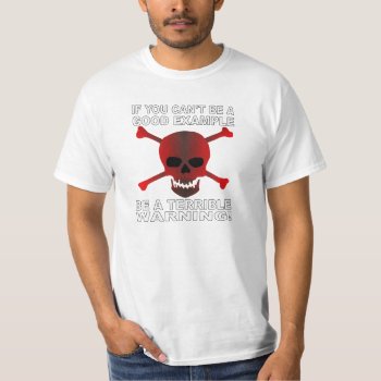Warning Shirt by HeavyMetalHitman at Zazzle
