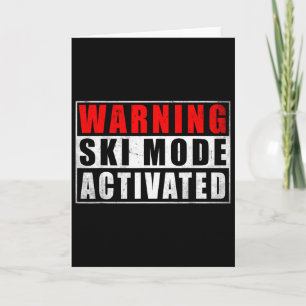 Warning Ski Mode Activated 1  Card