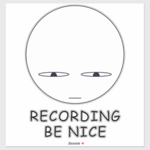 WARNING STICKER