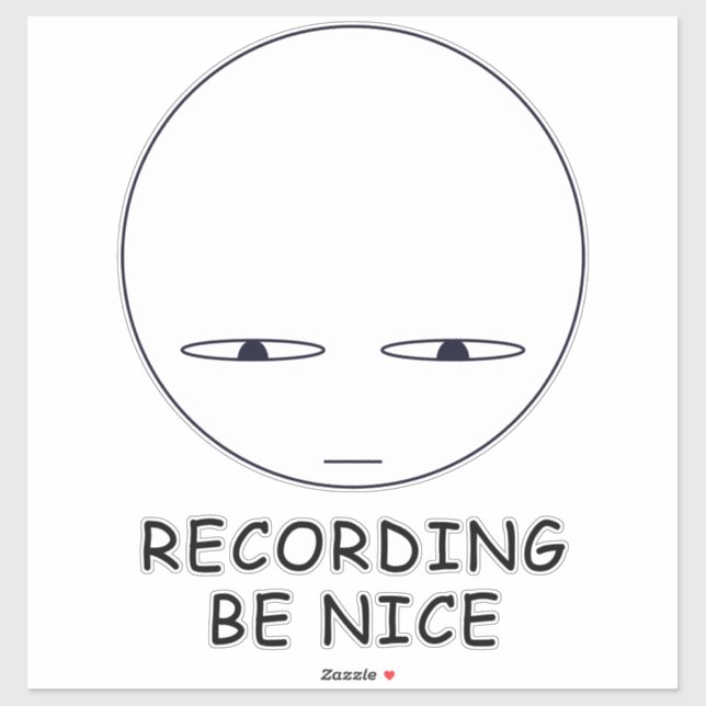 WARNING  STICKER (Sheet)