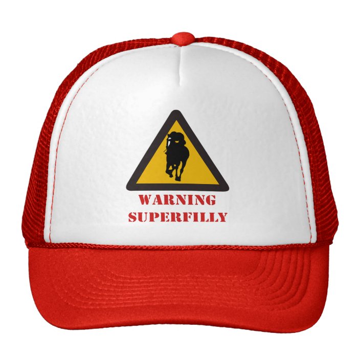 WARNING SUPERFILLY   Rachel Alexandra Fan Items Trucker Hats