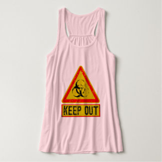Warning tank top