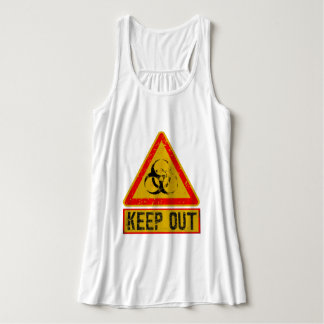 Warning tank top