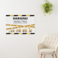 Warning Terrible Twos Ahead Welcome Sign | Zazzle
